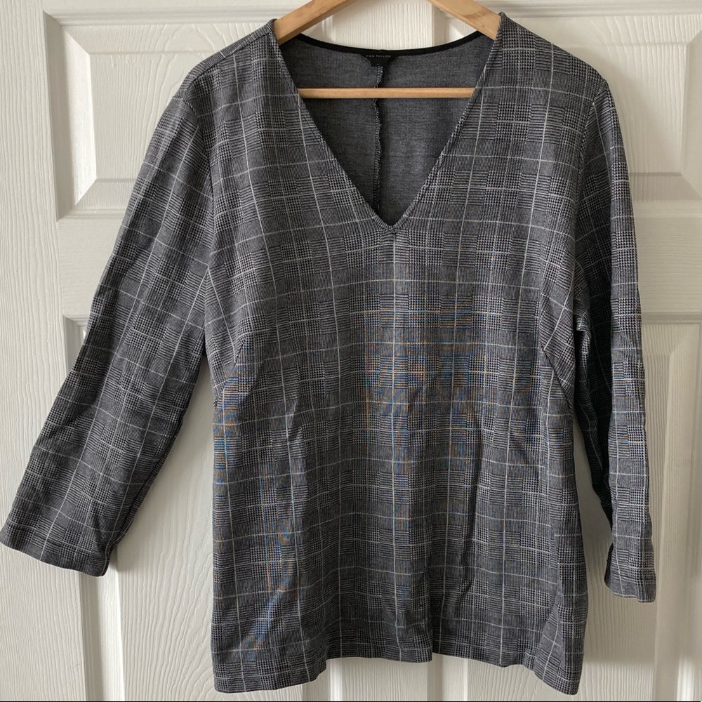 Plaid Structured Office Shirt